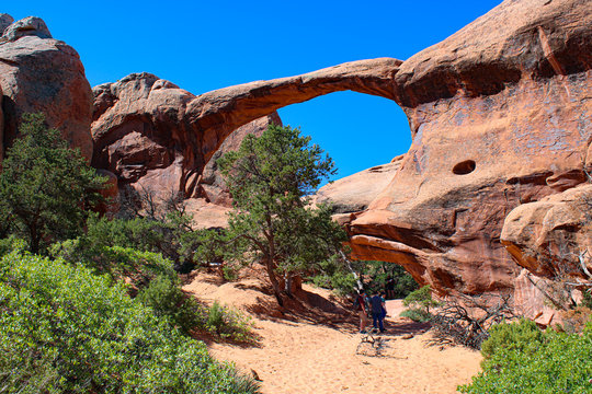 Natural Rock Bridge In Bridges National Park