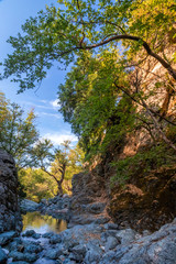 River Fonias in Samothraki, Greece