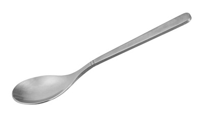 vintage teaspoon isolated on white background