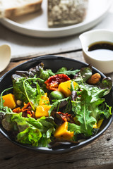 Mango,Grape and Sun dried tomato Salad with Balsamic dressing