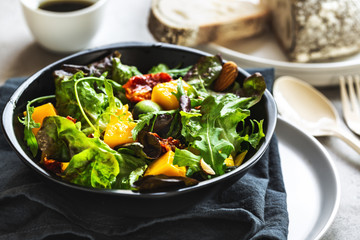 Mango,Grape and Sun dried tomato Salad with Balsamic dressing