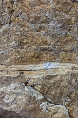 Natural stone texture background. Limestone. Rock formation.