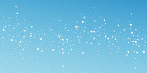 Random falling stars Christmas background. Subtle 