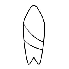 surfboard equipment sport isolated icon