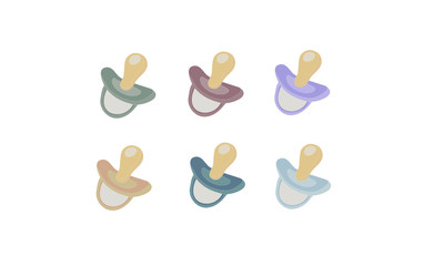 Vectores de chupetes