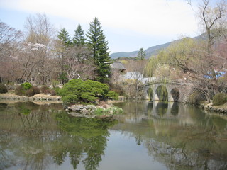 Fototapeta na wymiar Pond of Bulguksa