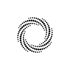 circle logo template vector design