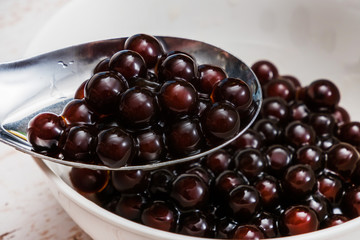 ブラックパールタピオカ　Asian Sweets Black Pearl Tapioca