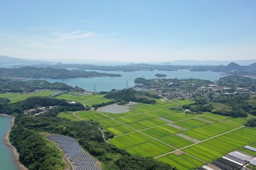 It is a rich rural area of ​​a regional city.