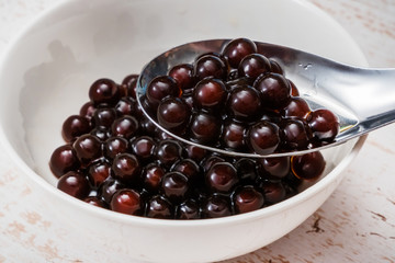 ブラックパールタピオカ　Asian Sweets Black Pearl Tapioca