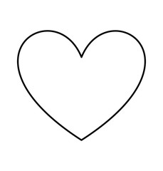 heart icon design, love card