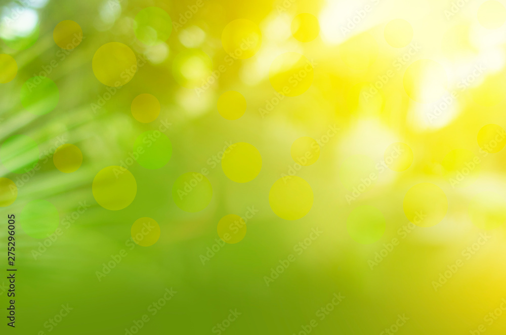 Poster green yellow abstract background design empty copy spec texture