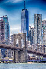 Fototapeta premium skyscrapers in new york city