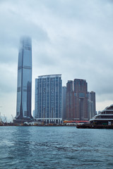 Fototapeta premium Hong Kong skyline