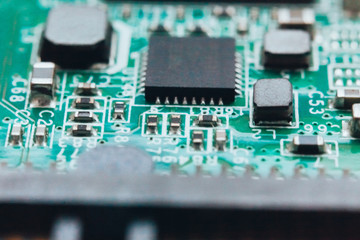 Circuit board repair. Electronic hardware modern technology. Motherboard digital personal computer chip. Tech science background. Integrated communication processor. Information engineering component