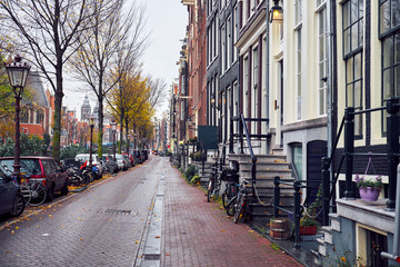 Amsterdam in the fall.