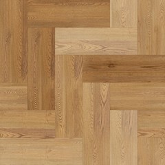 Wide seamless wood parquet texture herringbone light brown