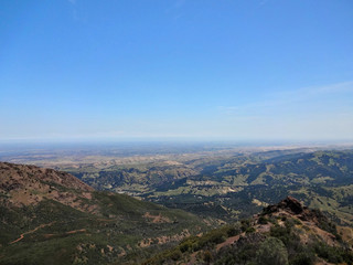 Obraz premium Scenic summer natural landscape of California, USA