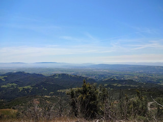 Obraz premium Scenic summer natural landscape of California, USA