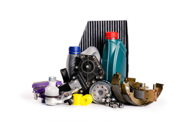 Car inspection, spare parts, car accessories, air filters, brake disc, headlights