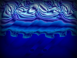 abstract blue background with waves