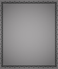 Decorative frame Elegant vector element for design in Eastern style, place for text. Floral black border. Lace illustration for invitations and greeting cards