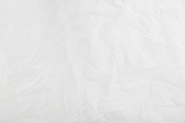 Texture Of Crumpled White Paper