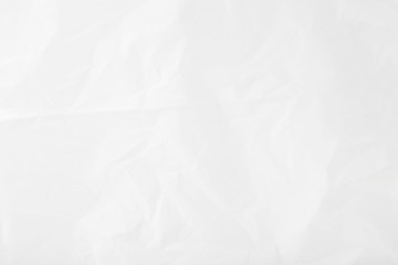 Texture Of Crumpled White Paper