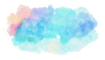 baby blue, antique white and sky blue watercolor graphic background illustration. painting can be used as graphic element or texture