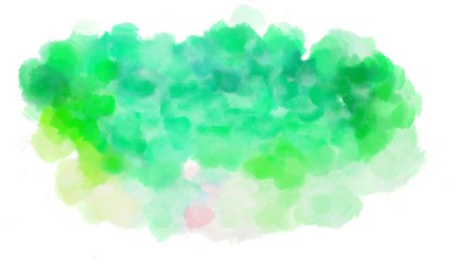 medium aqua marine, tea green and pale green watercolor graphic background illustration