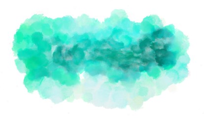 medium turquoise, light cyan and pale turquoise watercolor graphic background illustration