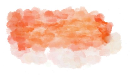 watercolor light salmon, misty rose and coral color graphic background illustration painting