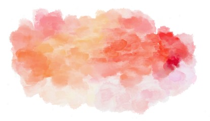 watercolor light pink, misty rose and salmon color graphic background illustration painting