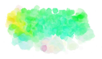 Fototapeta na wymiar watercolor light green, medium aqua marine and beige color graphic background illustration painting