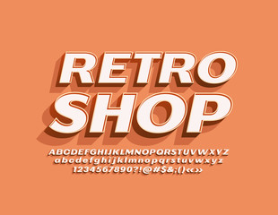 Obraz premium abc, advertisement, alphabet, antique, banner, boutique, business, character, clothing, commerce, commercial, concept, decorative, design, element, emblem, fashion, font, graphic, hipster, icon, illus