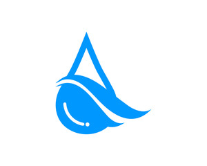 Fototapeta premium water drop Logo Template vector illustration design