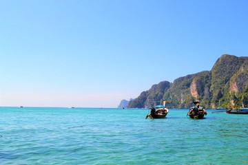 Boats. Phi phi island