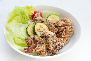 鶏肉の竜田揚げ