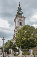 Fototapeta na wymiar St. Michael Cathedral, Belgrade, Serbia