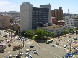 秋田市山王十字路