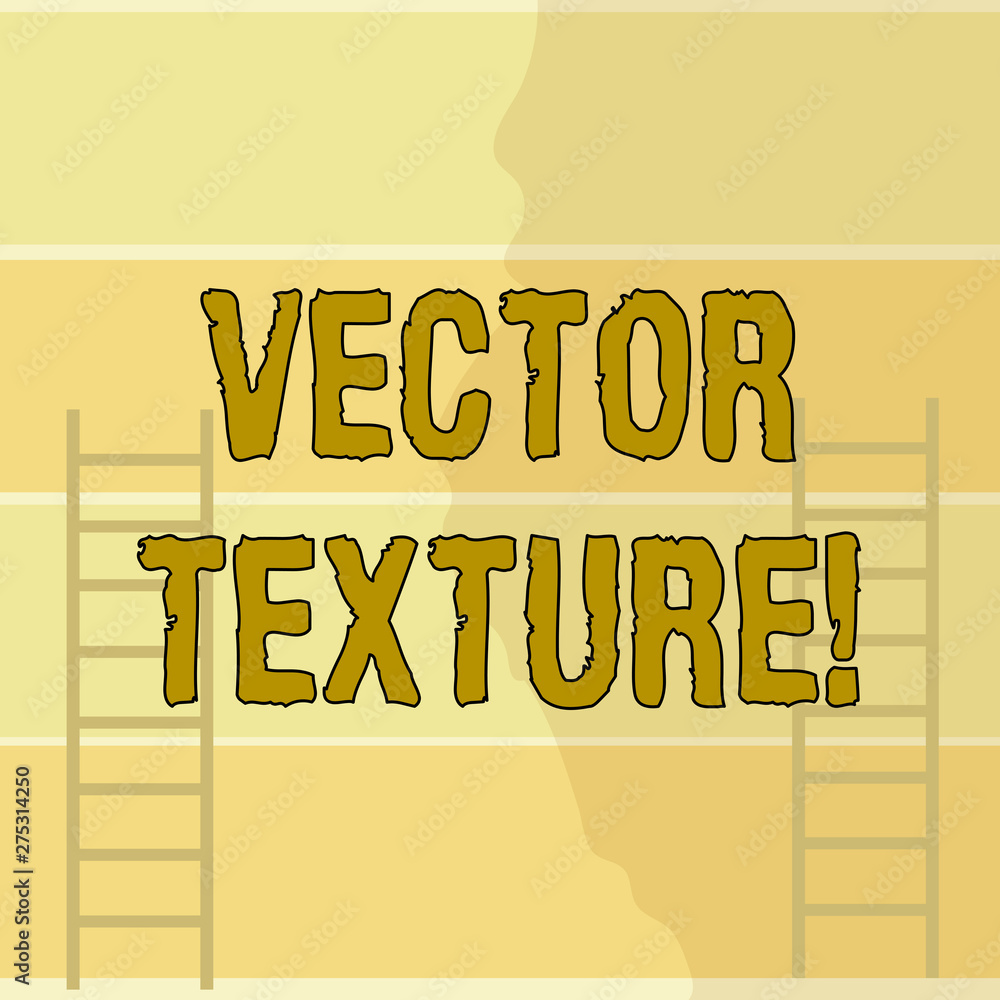 Poster writing note showing photo texture. business concept for a set of metrics calculated in the image pr