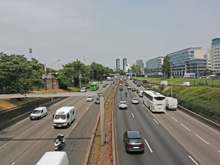 Paris, le périphérique