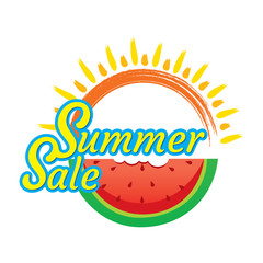 hot summer sale banner design