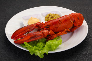 Luxury Lobster with sauce