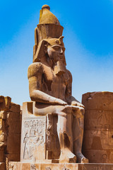 Ruins of the Temple.  Egypt