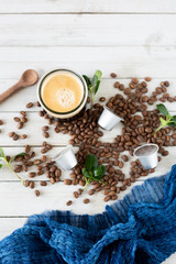 Brewed Espresso Shot in Glass