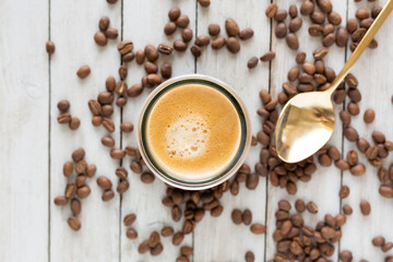 Brewed Espresso Shot in Glass
