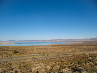Beautiful view of Mono Lake Natural Reserve