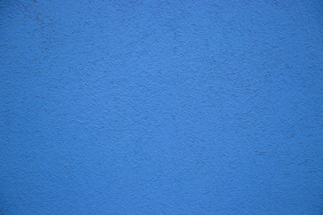 Blue painted wall concrete stucco surface texture