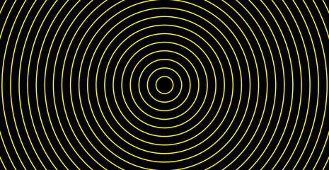 spiral cirlce swirl black yellow lines